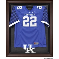 Kentucky Wildcats Brown Framed Logo Jersey Display Case