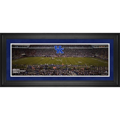 Kentucky Wildcats Framed 10" x 30" Kroger Filed Panoramic Photograph