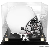 Vitrine pour casque Kentucky Wildcats Golden Classic avec logo et fond miroir