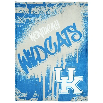 Logo Brands Kentucky Wildcats 50" x 60" Classic Graffiti Fleece Throw Blanket