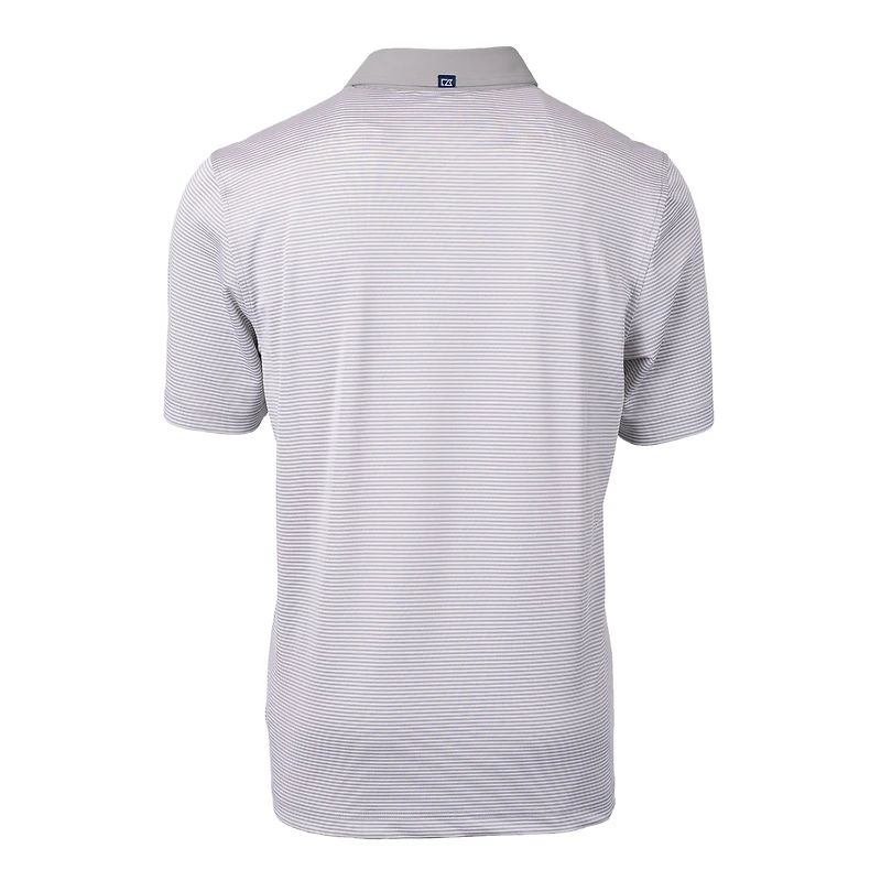 Men's Cutter & Buck  Gray/White Kentucky Wildcats DryTec Virtue Eco Pique Recycled Polo