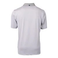 Men's Cutter & Buck  Gray/White Kentucky Wildcats DryTec Virtue Eco Pique Recycled Polo
