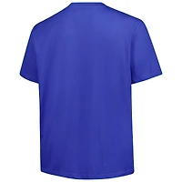 Men's Fanatics  Royal Kentucky Wildcats Big & Tall Distressed Vintage Logo T-Shirt