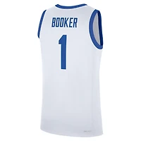 Maillot de basket-ball Nike Devin Booker pour homme, blanc, Kentucky Wildcats, réplique performance