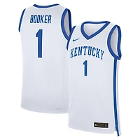 Maillot de basket-ball Nike Devin Booker pour homme, blanc, Kentucky Wildcats, réplique performance