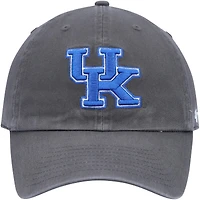Men's '47 Charcoal Kentucky Wildcats Clean Up Adjustable Hat