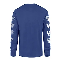 Men's '47  Royal Kentucky Wildcats Go Big Long Sleeve T-Shirt