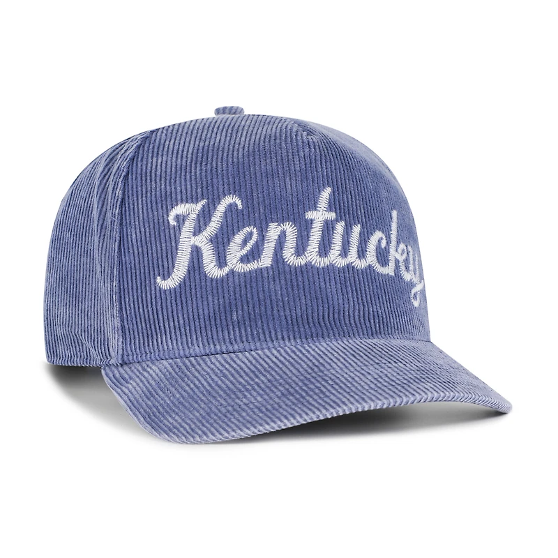 Chapeau ajustable en velours côtelé '47 Royal Kentucky Wildcats Reclaim Snow Wash pour homme