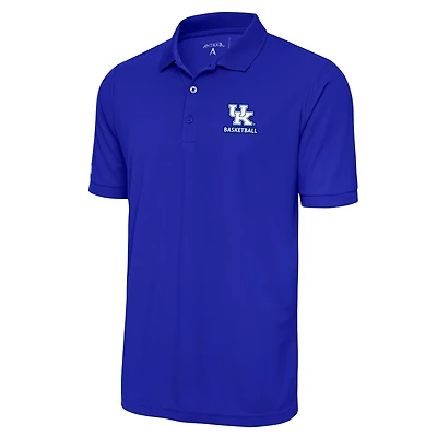 Polo piqué Legacy Basketball des Kentucky Wildcats d'Antigua Royal pour homme