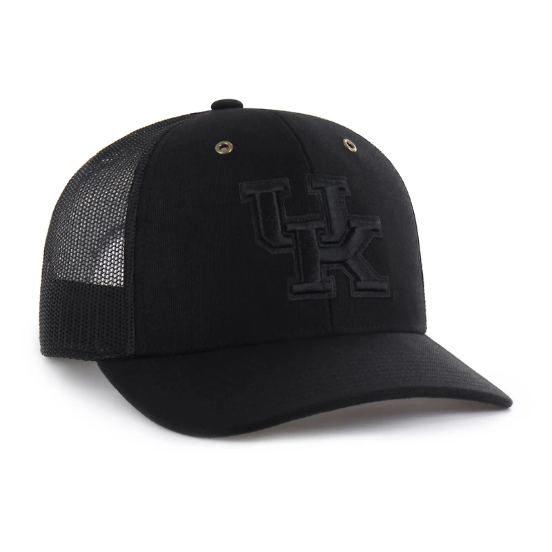 Casquette trucker Carhartt x '47 noire Kentucky Wildcats pour homme, ajustable