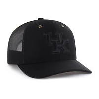 Casquette trucker Carhartt x '47 noire Kentucky Wildcats pour homme, ajustable