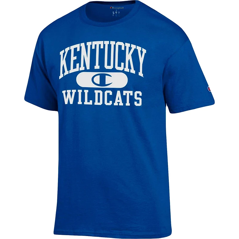 T-shirt Champion Royal Kentucky Wildcats Arch Pill pour homme