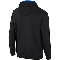 Sweat à capuche demi-zippé Colosseum pour hommes, Kentucky Wildcats, noir