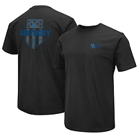 T-shirt d'appréciation militaire Colosseum Kentucky Wildcats OHT pour homme, noir