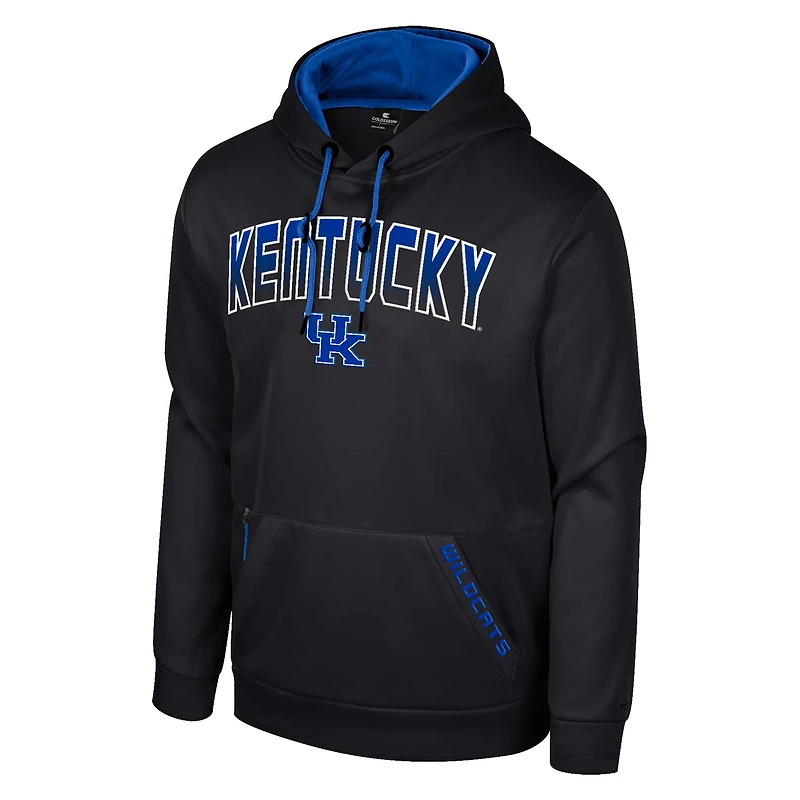 Sweat à capuche Colosseum Kentucky Wildcats Reese noir pour homme