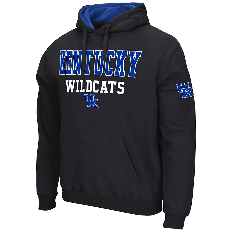 Sweat à capuche Colosseum Kentucky Wildcats Sunrise pour homme, noir