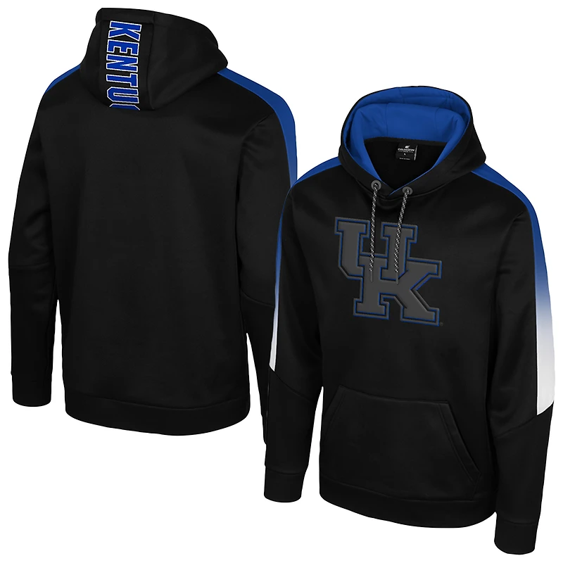 Men's Colosseum Black Kentucky Wildcats The Gang Blackout Hoodie