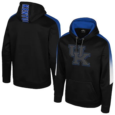 Men's Colosseum Black Kentucky Wildcats The Gang Blackout Hoodie
