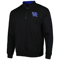 Haut colosseum pour homme Kentucky Wildcats Tortugas noir à quart de zip