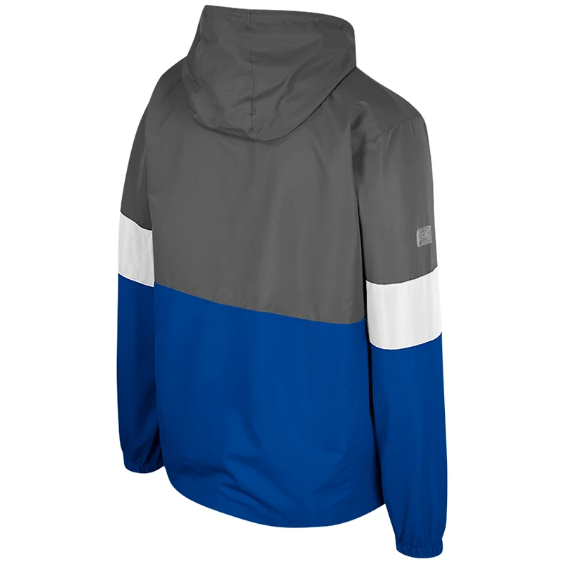 Men's Colosseum Charcoal Kentucky Wildcats Miles Full-Zip Jacket