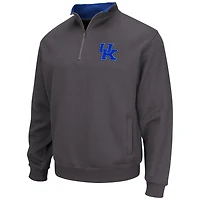 Men's Colosseum Charcoal Kentucky Wildcats Tortugas Quarter-Zip Top