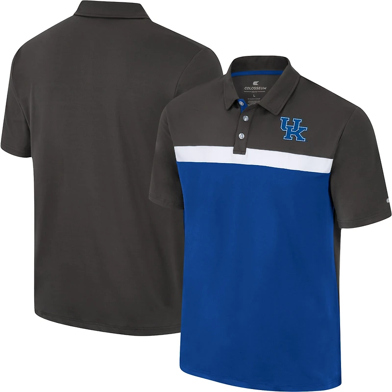 Polo Colosseum Charcoal Kentucky Wildcats Two Yutes pour homme
