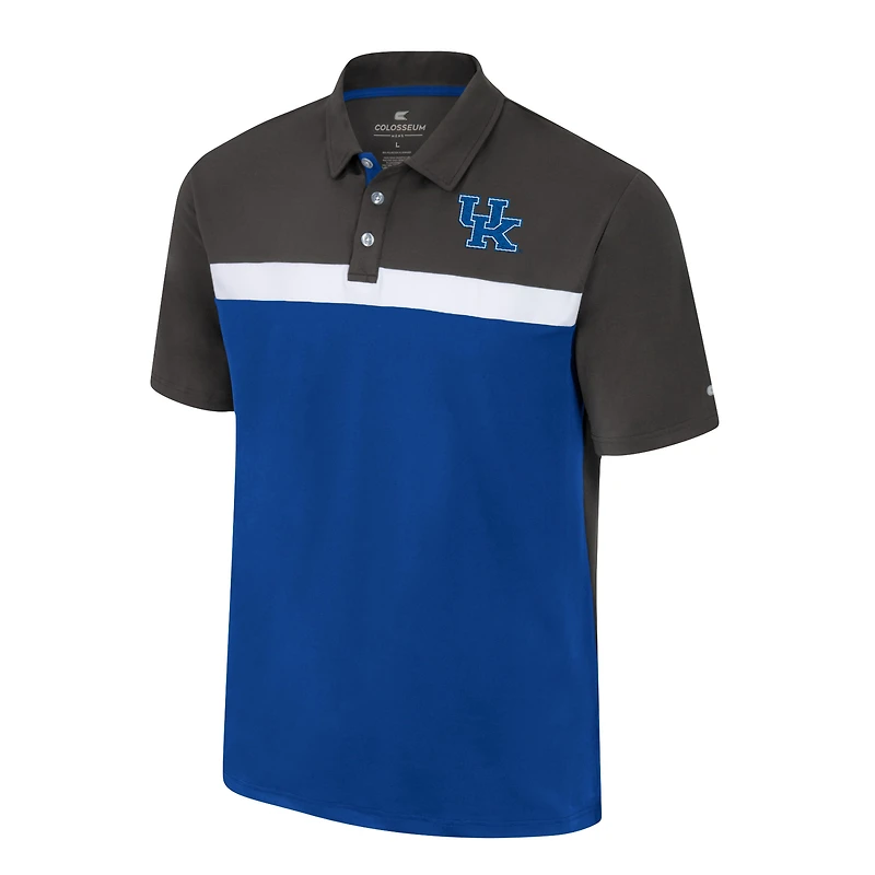 Polo Colosseum Charcoal Kentucky Wildcats Two Yutes pour homme