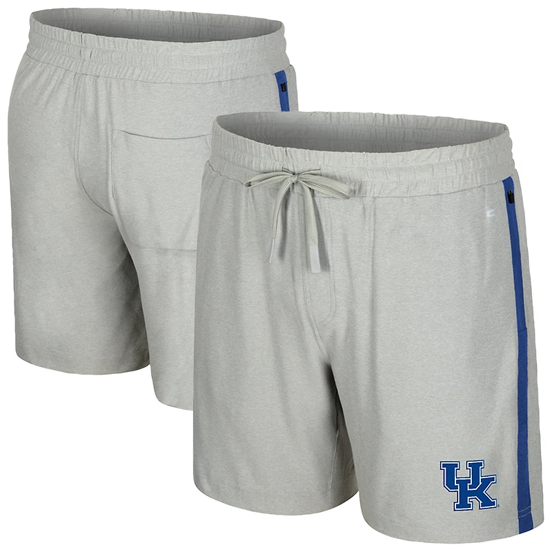 Men's Colosseum Gray Kentucky Wildcats Mac Shorts