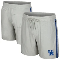 Men's Colosseum Gray Kentucky Wildcats Mac Shorts