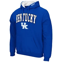 Sweat à capuche Colosseum Royal Kentucky Wildcats Arch & Team Logo 3.0 pour homme