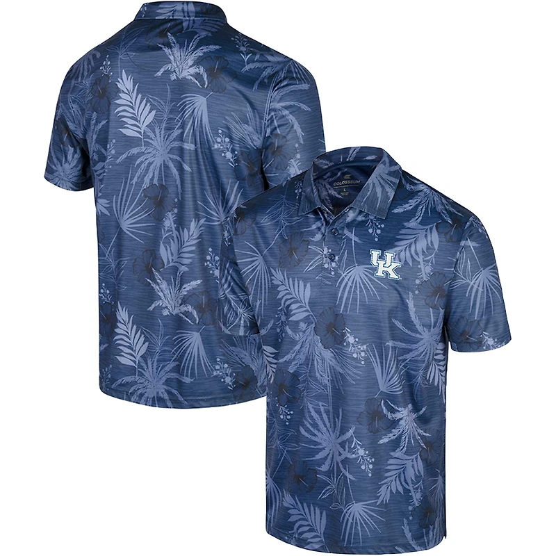 Polo Colosseum Royal Kentucky Wildcats Big & Tall Palms pour homme