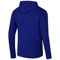 T-shirt à capuche manches longues avec logo Colosseum Royal Kentucky Wildcats pour hommes