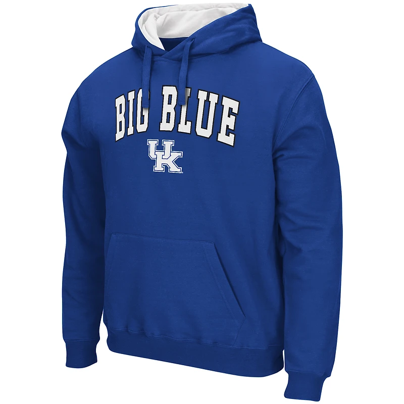 Men's Colosseum  Royal Kentucky Wildcats Rally Cry Fleece Hoodie