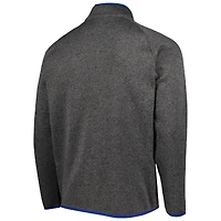 Columbia Grey Kentucky Wildcats Canyon Point Omni-Shield Raglan Pull à demi-glissière pour homme