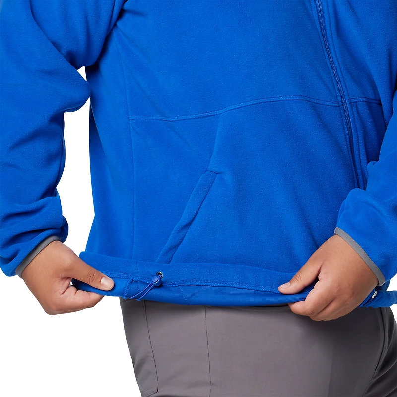 Men's Columbia  Royal Kentucky Wildcats Big & Tall Flanker™ IV Fleece Raglan Full-Zip Jacket