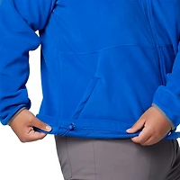 Men's Columbia  Royal Kentucky Wildcats Big & Tall Flanker™ IV Fleece Raglan Full-Zip Jacket