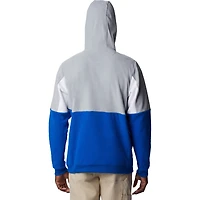 Chandail à capuchon quart de zip Columbia Royal Kentucky Wildcats Lodge pour hommes
