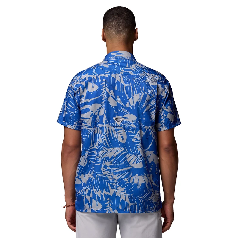 Chemise boutonnée Columbia Royal Kentucky Wildcats Super Slack Tide Omni-Wick pour homme
