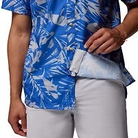 Chemise boutonnée Columbia Royal Kentucky Wildcats Super Slack Tide Omni-Wick pour homme