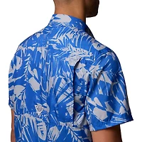 Chemise boutonnée Columbia Royal Kentucky Wildcats Super Slack Tide Omni-Wick pour homme