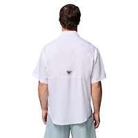 Chemise boutonnée Columbia blanche Kentucky Wildcats Tamiami Omni-Shade pour homme