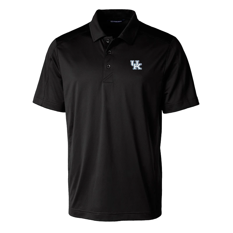 Polo Cutter & Buck bleu Kentucky Wildcats Prospect Eco pour homme, extensible et texturé, en tissu recyclé.