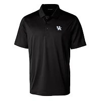 Polo Cutter & Buck bleu Kentucky Wildcats Prospect Eco pour homme, extensible et texturé, en tissu recyclé.