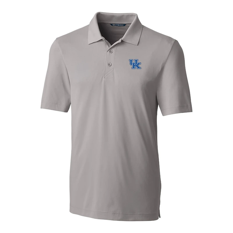 Polo extensible Forge gris pour homme, modèle Cutter & Buck, Kentucky Wildcats, taille grande et