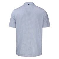 Men's Cutter & Buck Royal/White Kentucky Wildcats Pike Eco Symmetry Print Stretch Recycled Polo