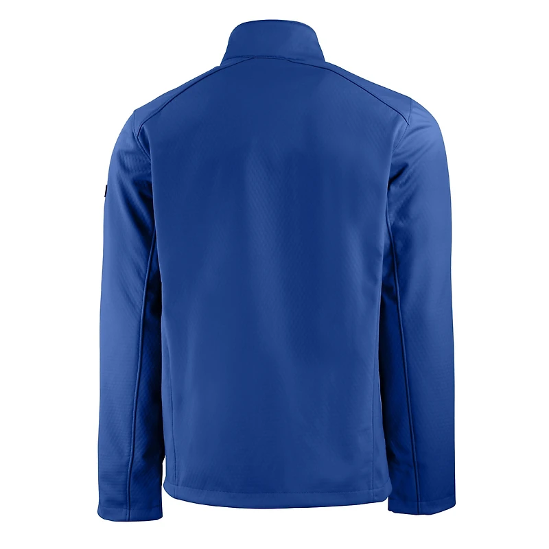Men's Cutter & Buck Royal Kentucky Wildcats Alumni Logo Evoke Eco Softshell Recycled Full-Zip Jacket