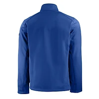 Men's Cutter & Buck  Royal Kentucky Wildcats Alumni Logo Evoke Eco Softshell Recycled Full-Zip Jacket