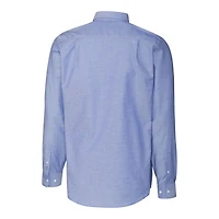 Men's Cutter & Buck  Royal Kentucky Wildcats Alumni Logo Stretch Oxford Long Sleeve Button-Down Shirt