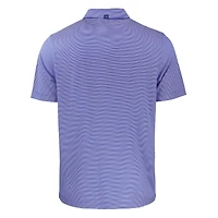 Men's Cutter & Buck  Royal Kentucky Wildcats Forge Eco Double Stripe Stretch Recycled Polo