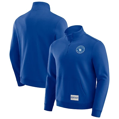 Pull zippé quart de tour pour homme la collection Darius Rucker Fanatics Royal Kentucky Wildcats